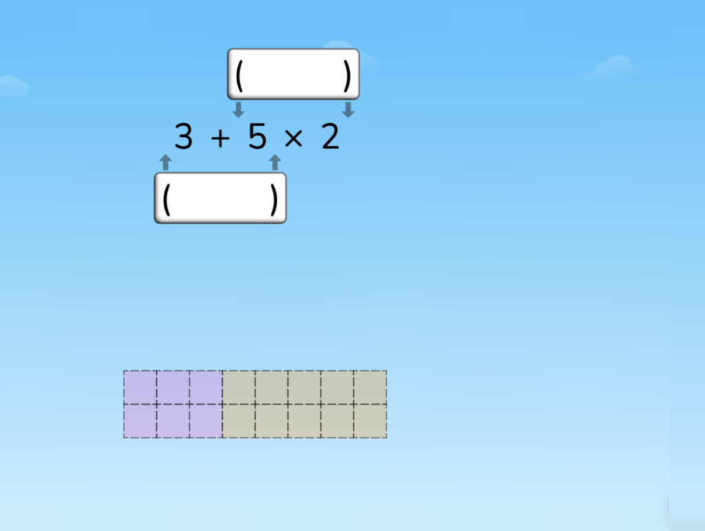 Order of Operations Using Parentheses