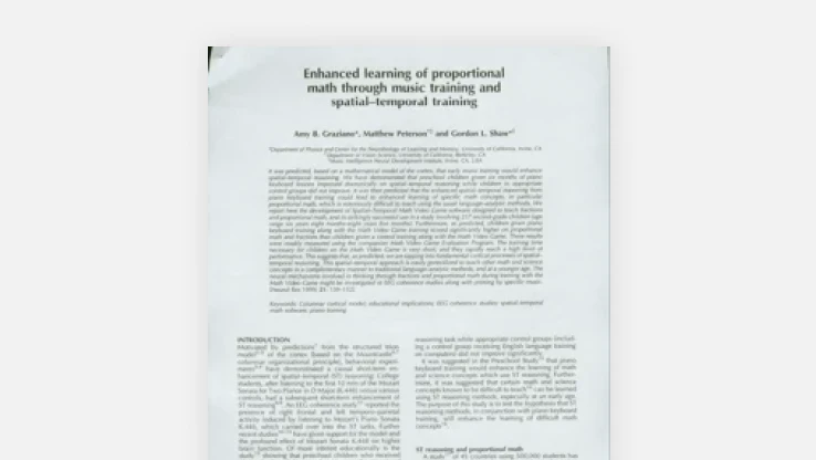 Enhanced Learning Research